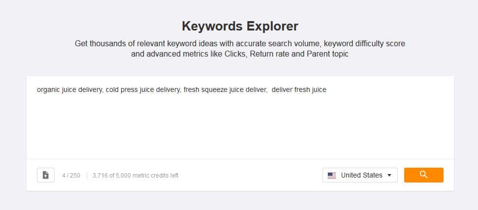 eCommerce Keyword Research 