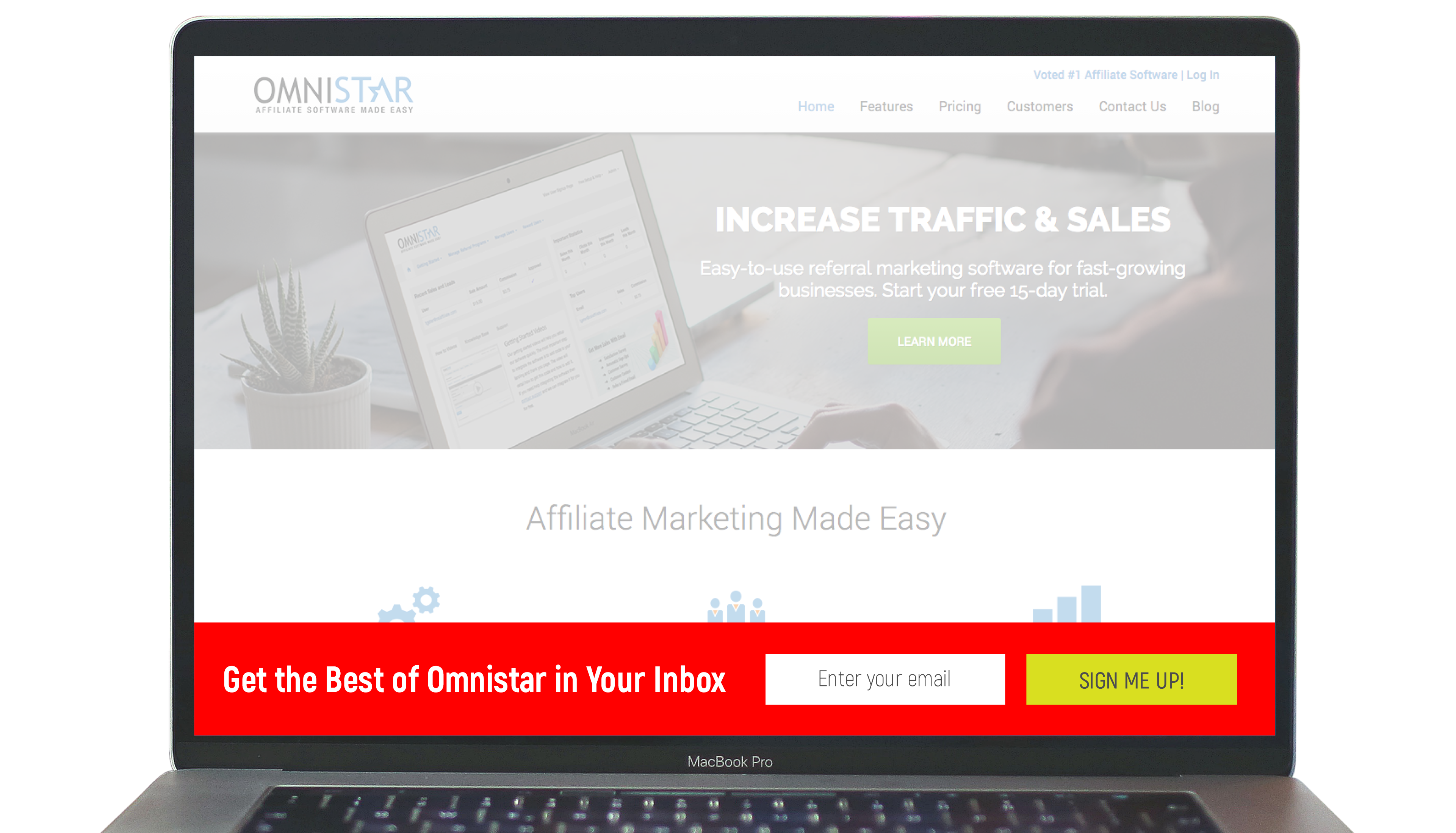 Boost email signups using floating bars