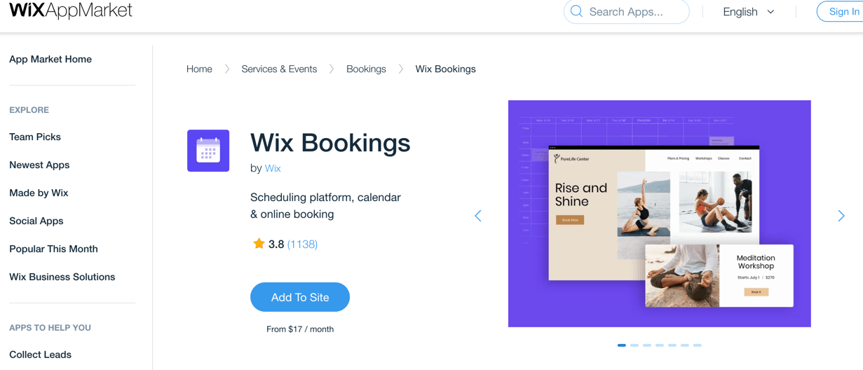 wix booking app wix booking app