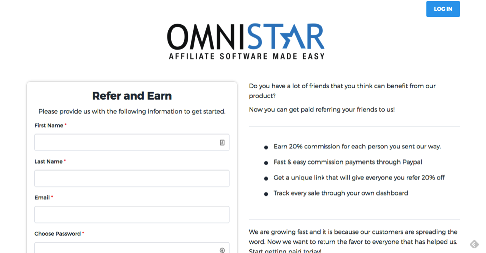 Authorizenet Referral Software