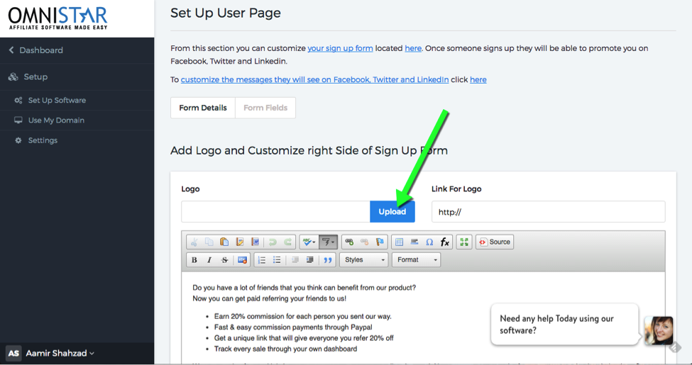 Authorizenet Referral Software